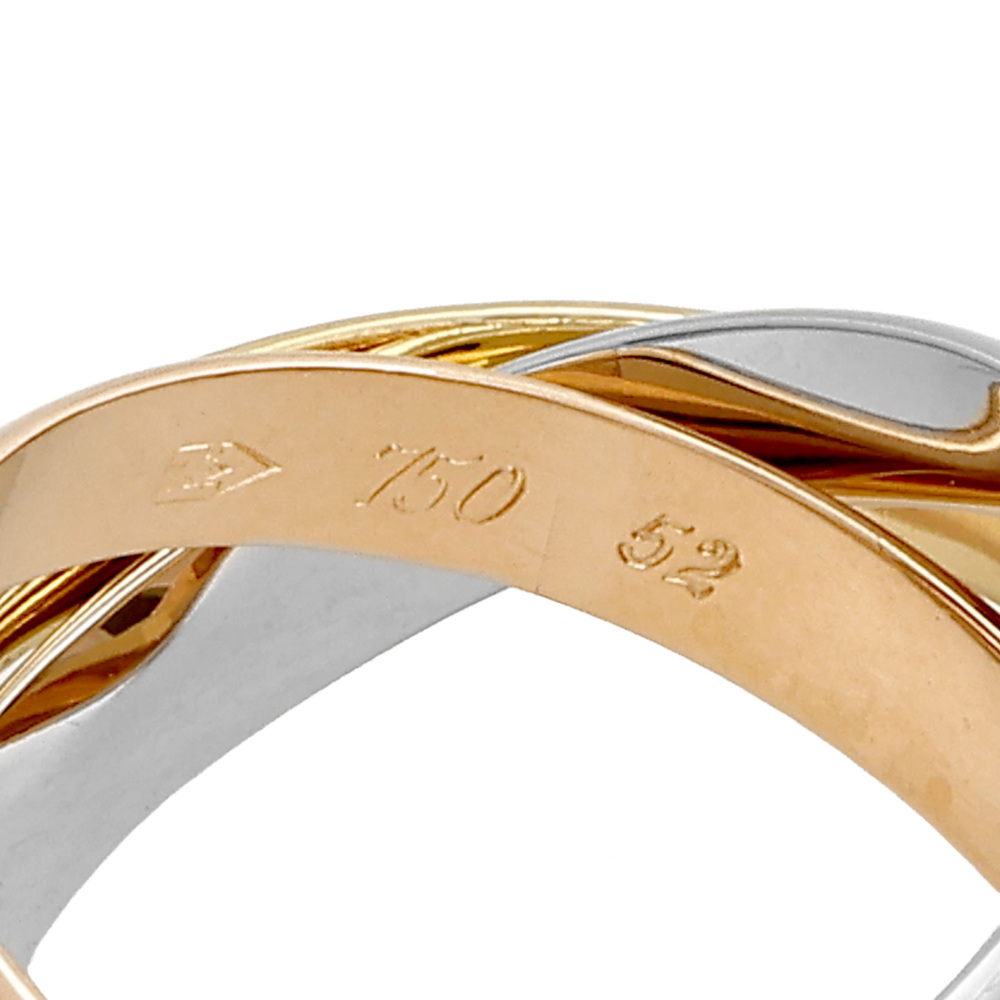 Cartier Trinity Ring Tri-Gold