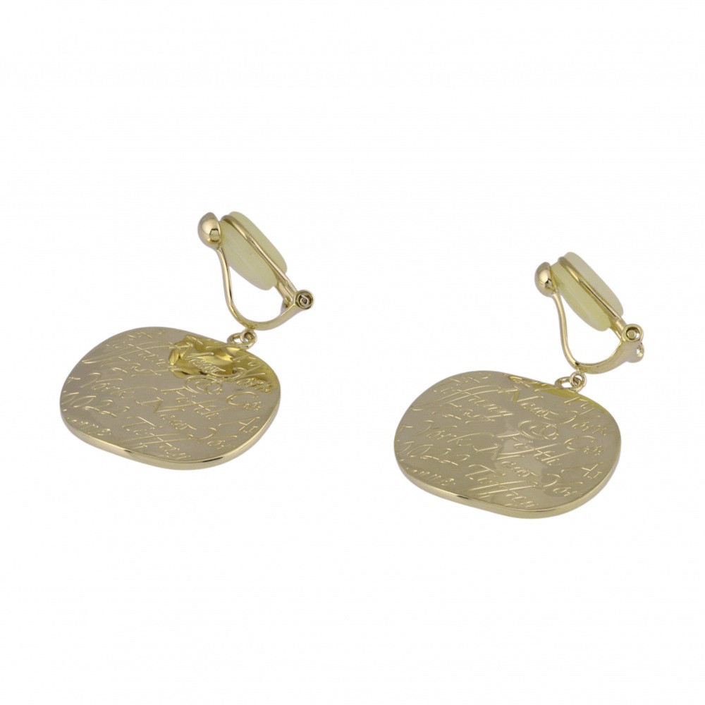 Tiffany & Co. Tiffany Notes K18YG Yellow Gold Earrings