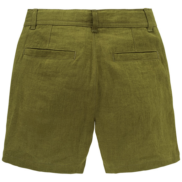 Jonas Nielsen Jungen Leinen-Shorts in Unifarben