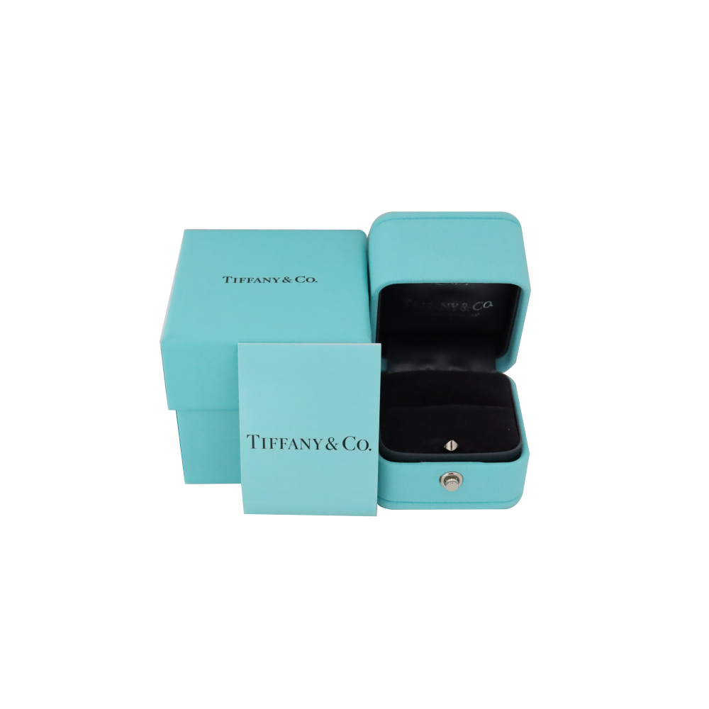 Tiffany & Co. Knot Double Row Ring 18K Rose Gold Diamond 69526284