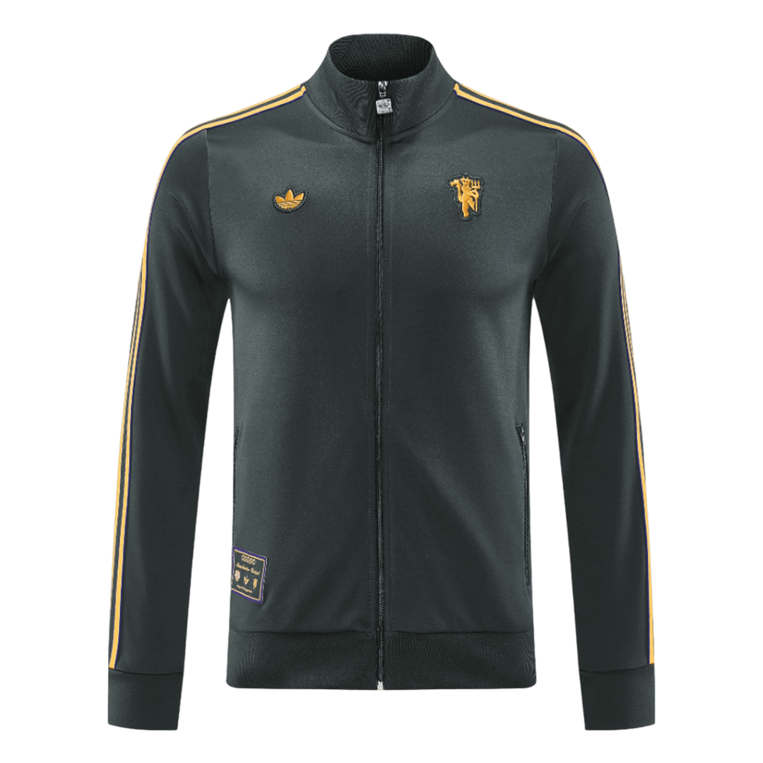 Manchester United Jacket Tracksuit 2025/26 Black