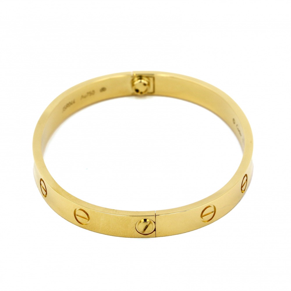 Cartier Love Bracelet 18K Yellow Gold