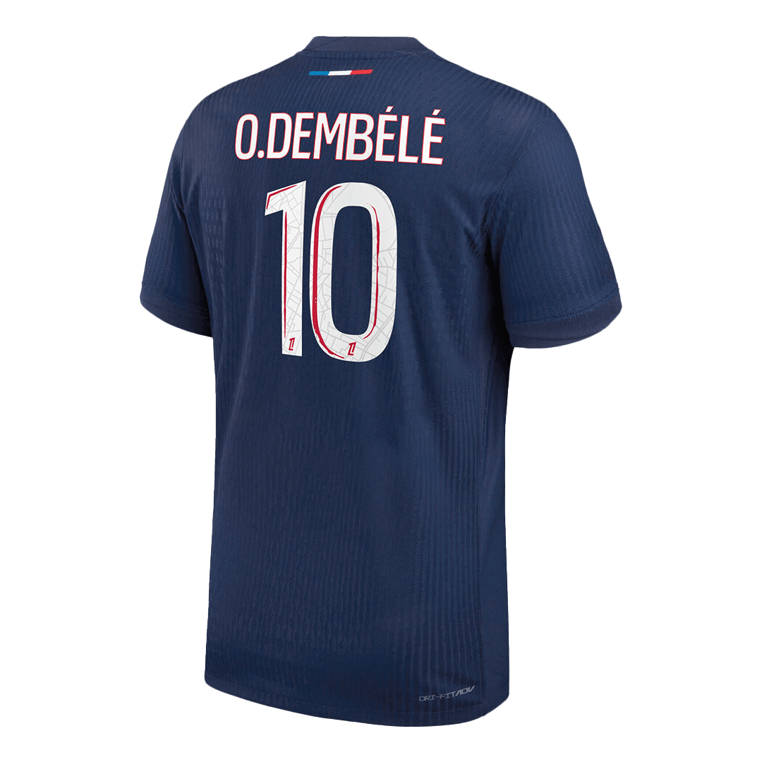 O.DEMBÉLÉ #10 PSG Home Player Version Jersey