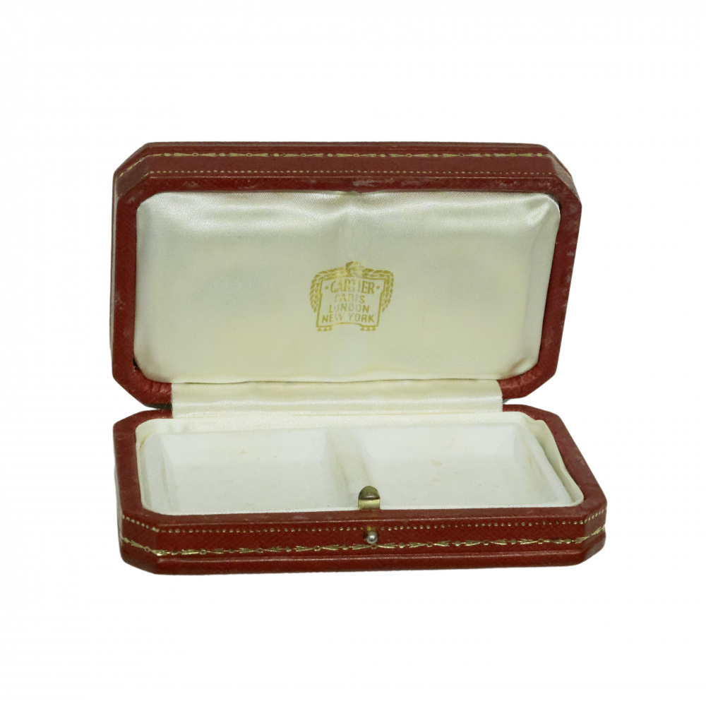 Cartier Bamboo Hoop Earrings 18K Yellow Gold