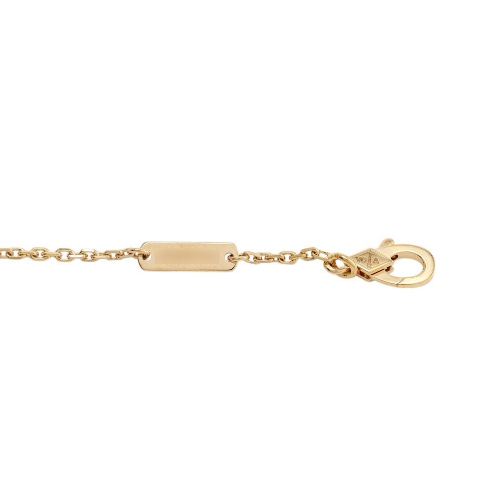 Van Cleef & Arpels Zodiac Medal Kankuri (cancer) Necklace 18K Yellow Gold
