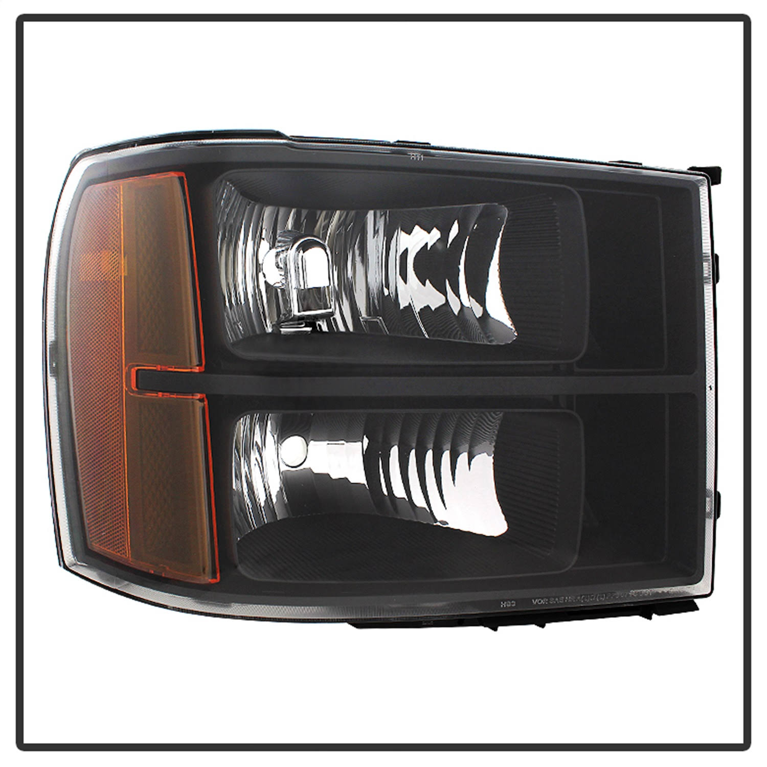 Xtune GMC Sierra 07-13 Crystal Headlights - Black
