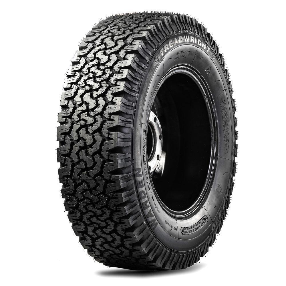 TreadWright WARDEN A/T LT 245/75R17 10 PLY Remold USA Premiere Wear 50,000 miles Remold USA