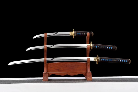 Xuan Ying Katana Set, Katana, Wakizashi, and Tanto Sword,Japanese Samurai Sword,Real Katana,Handmade sword,9260 spring steel