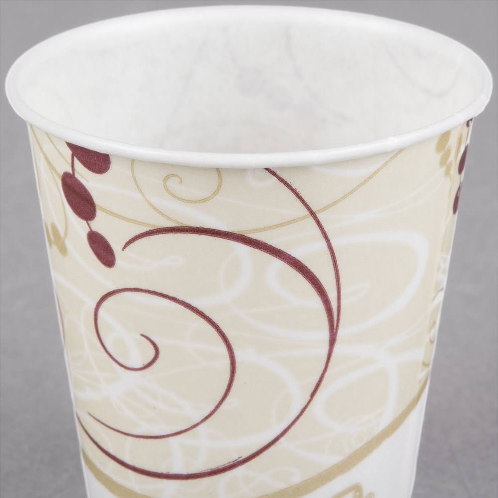 Solo R3-J8000 3 oz Symphony Waxed Paper Cold Cup (Case of 5000)