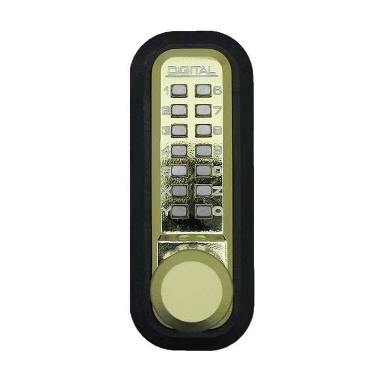 Lockey 2830 Mechanical Keyless Passage Knob Lock Oil Rubbed Bronze