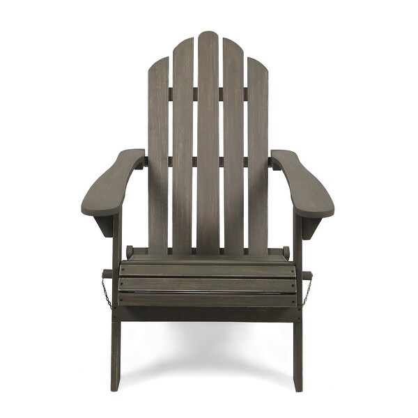 Hollywood Foldable Acacia Adirondack Chair by Christopher Knight Home