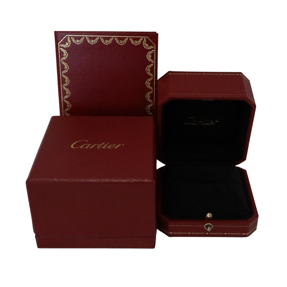 Cartier Love 1 Diamond Ring 18K White Gold B4050500