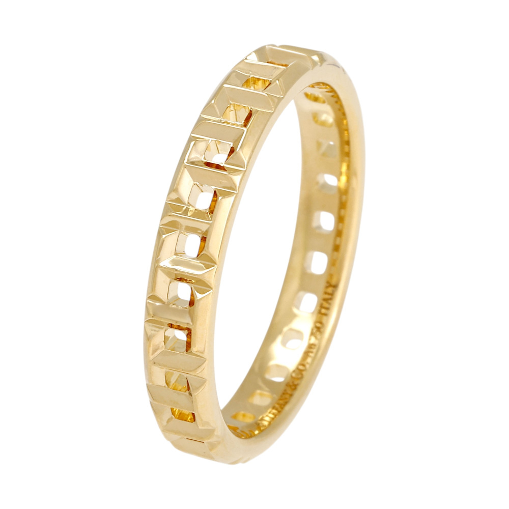 Tiffany & Co. Tiffany T True Narrow Ring 18K Yellow Gold 62507896