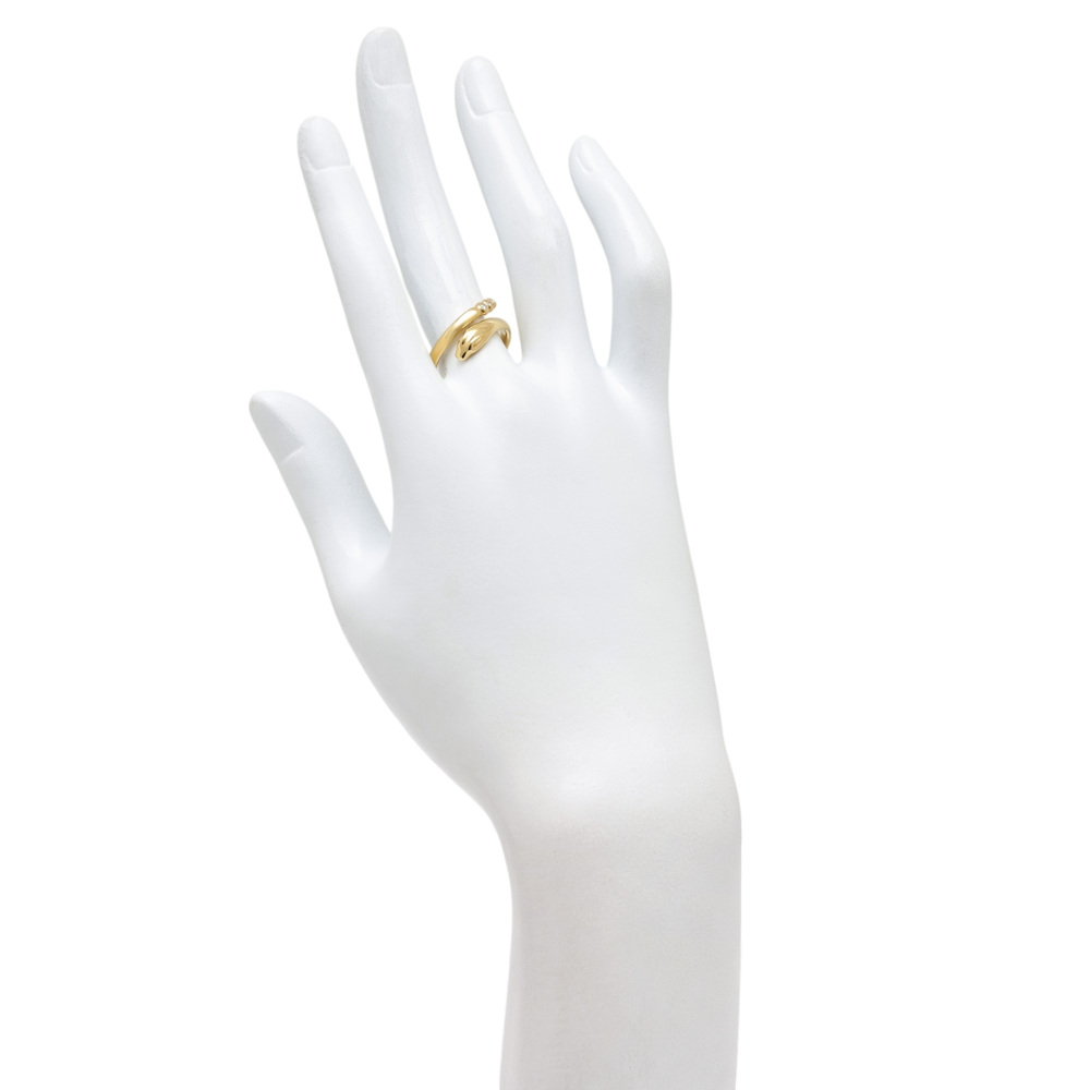 Tiffany & Co. Elsa Peretti Ring 18K Yellow Gold Diamond 60088559