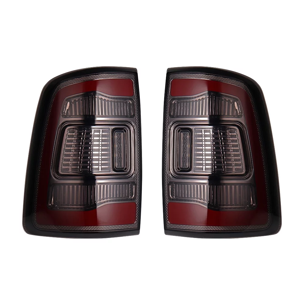 Astra Depot Pair Brake Tail Light Assembly Reverse Turn Signal Lamps Fit 2009-2018 Dodge RAM 1500 2500 3500 Driver Passenger Side