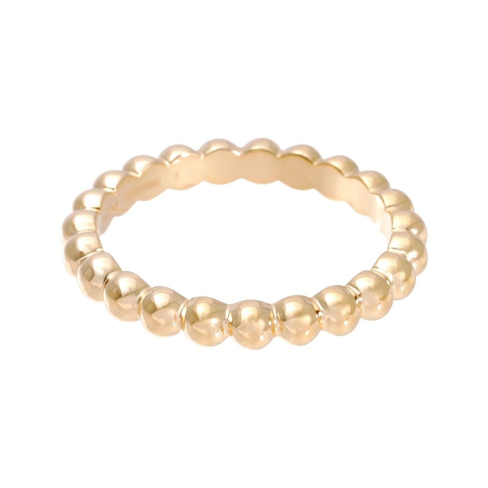 Van Cleef & Arpels Perlet Gold Pearl Ring 18K Yellow Gold VCARO3Y500