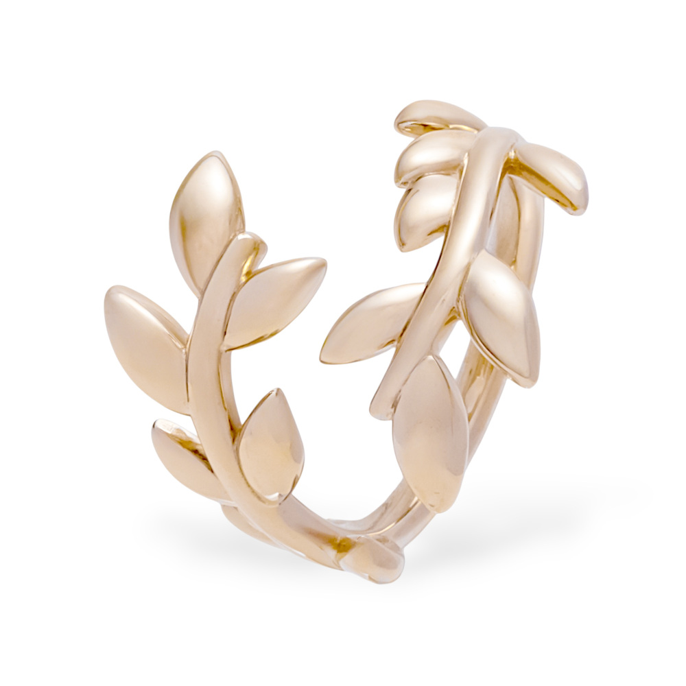 Tiffany & Co. Olive Leaf Paloma Picasso Ring 18K Rose Gold