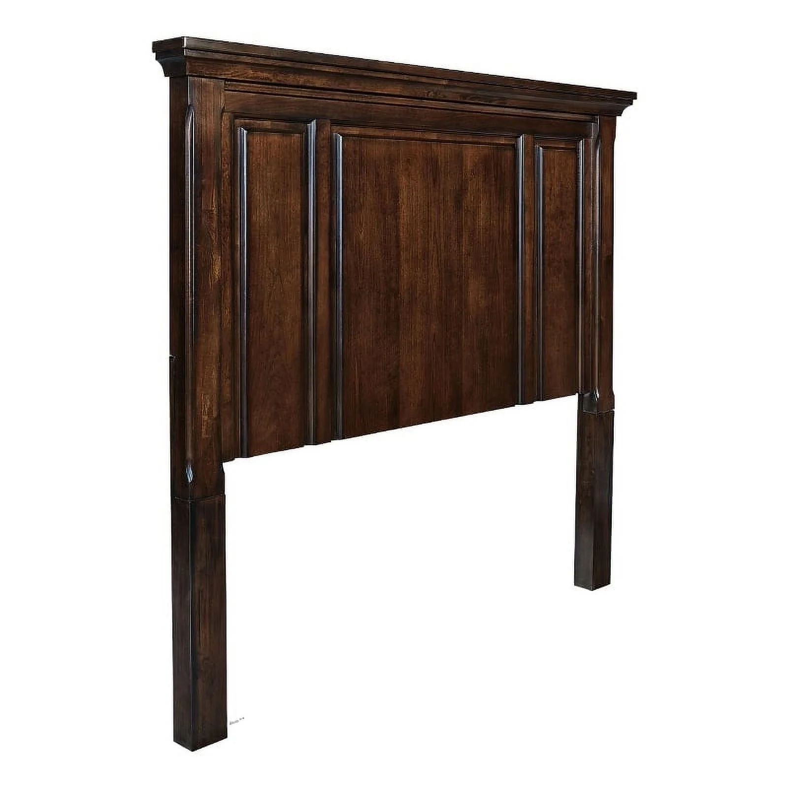 Ashley Furniture Porter Wood Queen Panel Headboard in Dark Brown