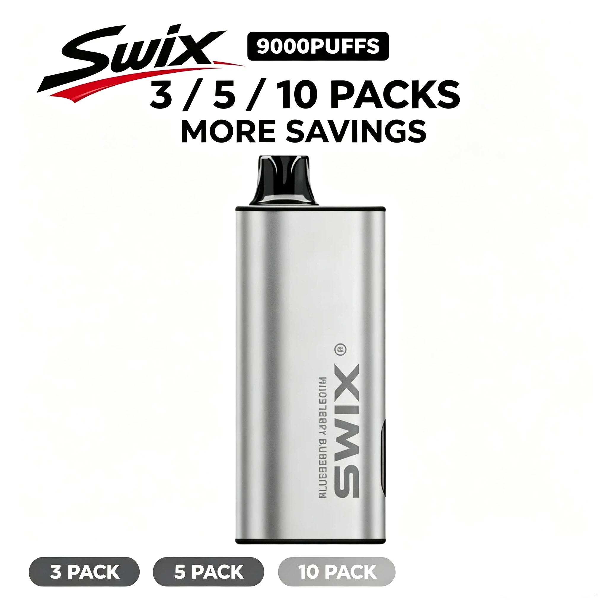 SWIX MATE 9000 Puffs Color Roulette Disposable Vape|3-5-10pcs