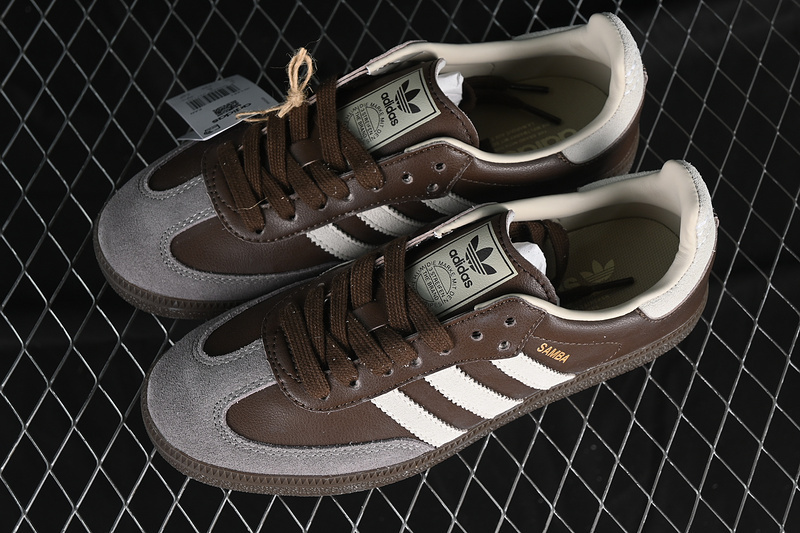 Adidas Originals Samba Og Brown/Putty Grey/Gold Metallic ID1481