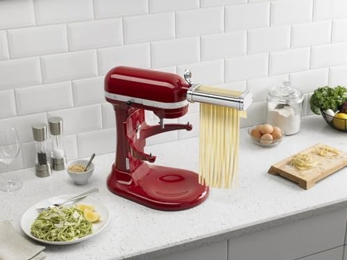 Stand Mixer Attachment, 3-Piece Pasta Roller & Cutter Set