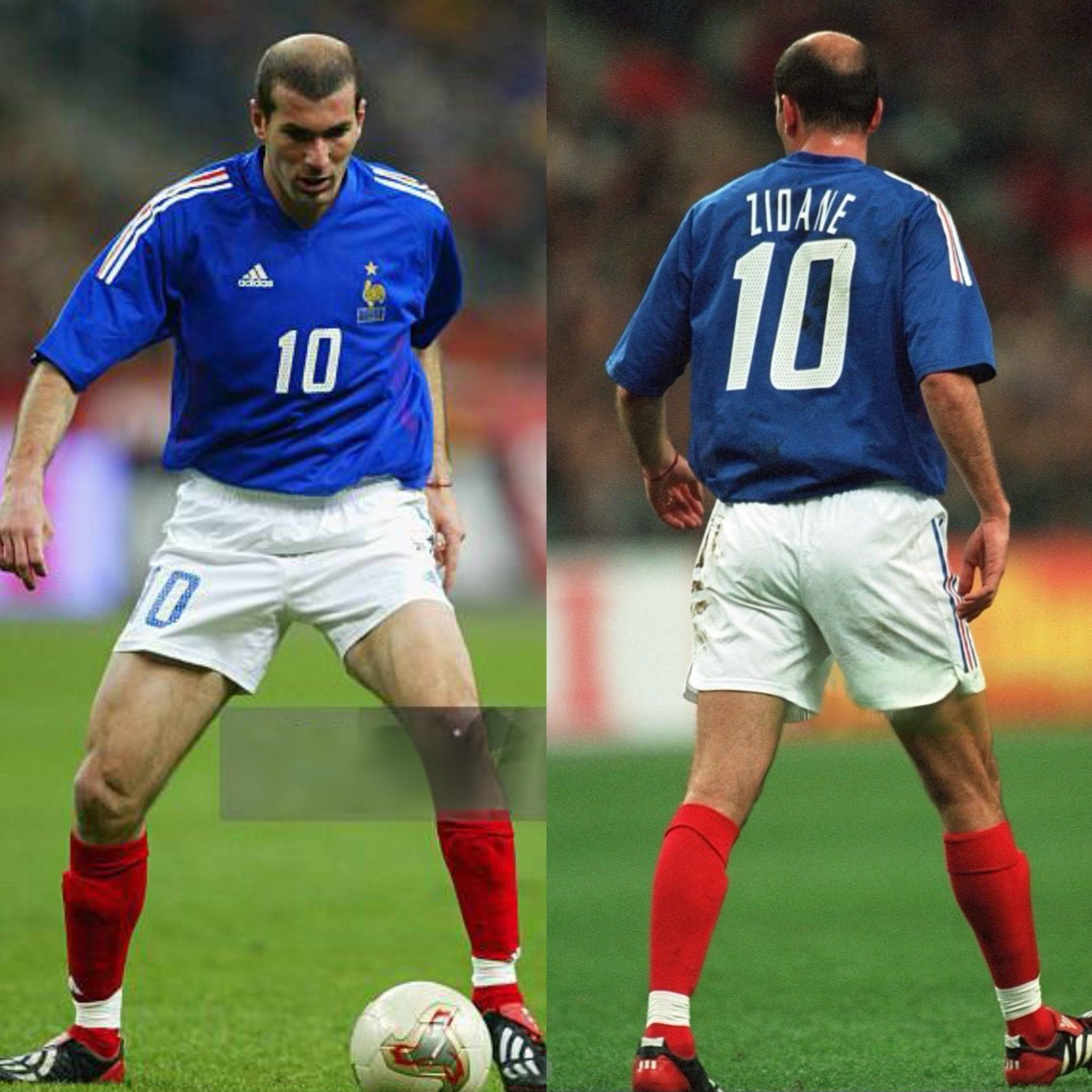 Retro 2002 France Home Jersey