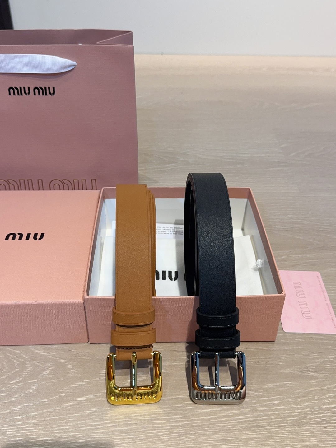 miumiu belt Miu Miu Belt Premium Designer Accessories - cnluxepick