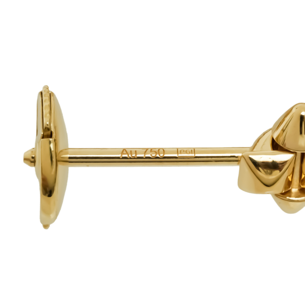 Cartier Classical Crash Do Earrings 18K Yellow Gold B8301490