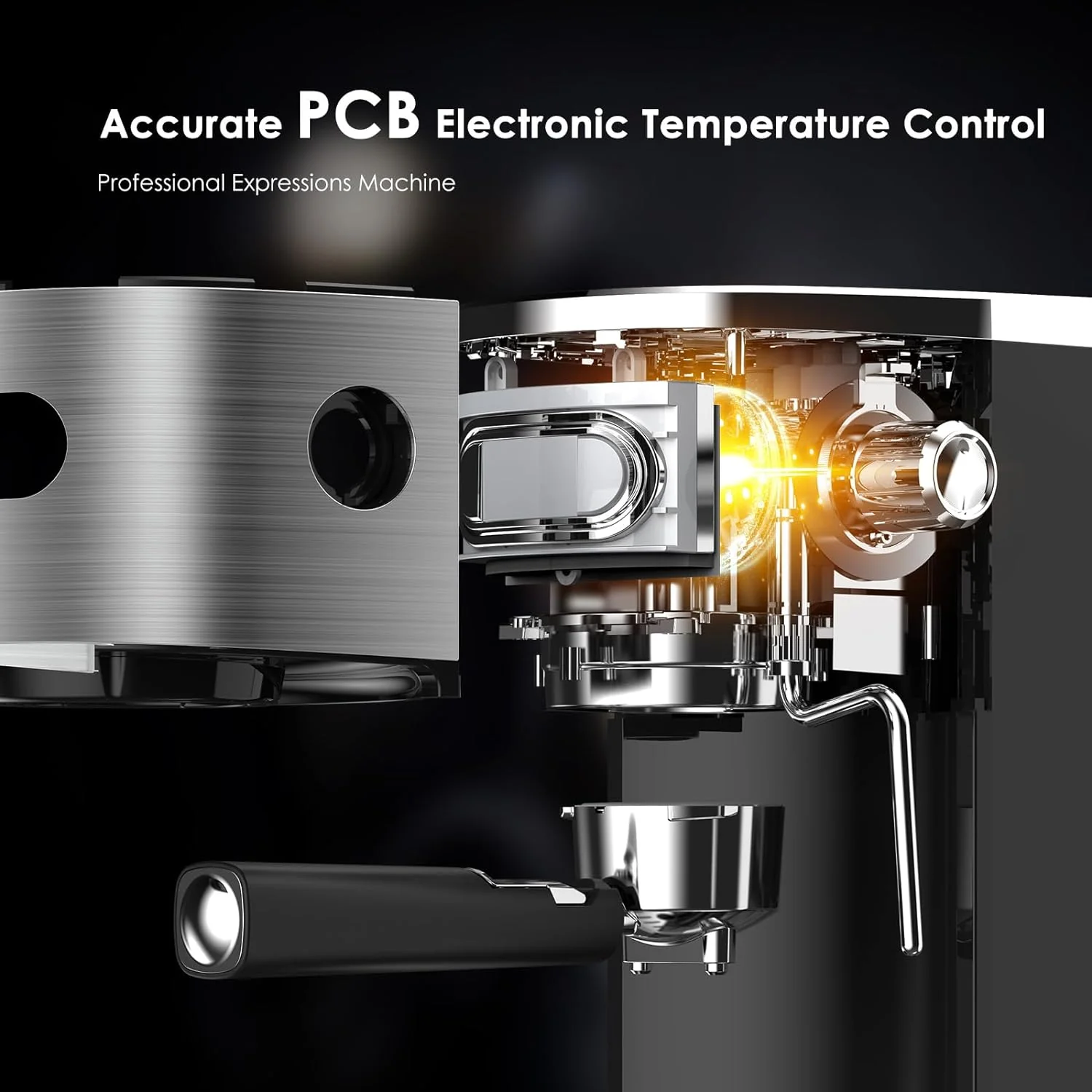 2 in 1 Espresso Machines Support Capsule Coffee Automatic Cappuccino Coffee Maker CM8054