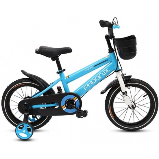 Kids Bike BMX Bike for Kids Boys Girls Bicycle Child Bicycles Boys Girls Bicycle with Training Wheels and Handbrake,in Size 12″ 14″ 16″ 18″ for 3-11 Years