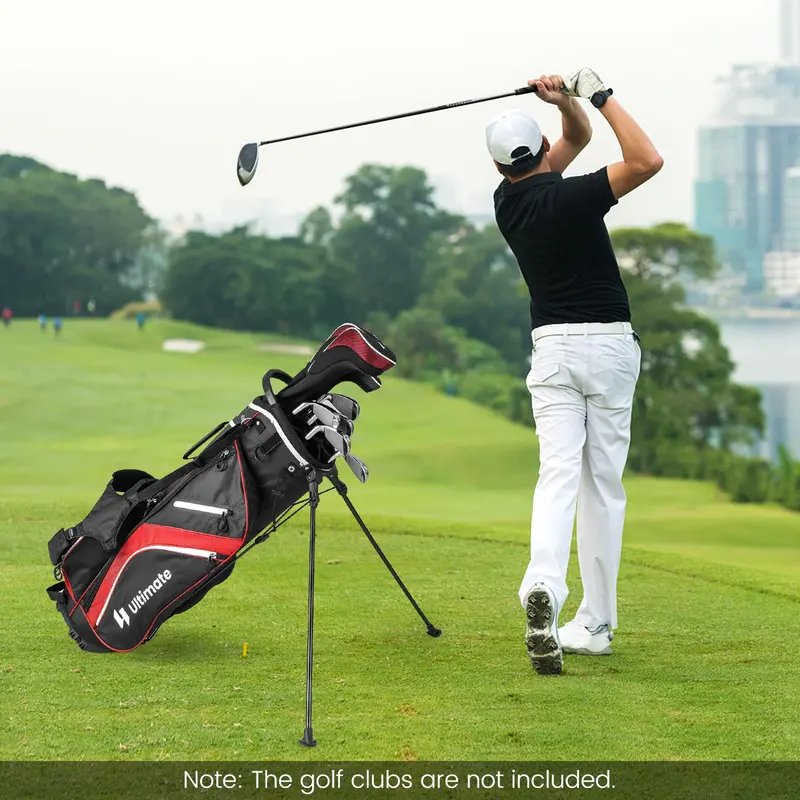 Premium Golf Stand Bag – 14-Way Top Divider with Sturdy Frame and Balanced Weight Distribution