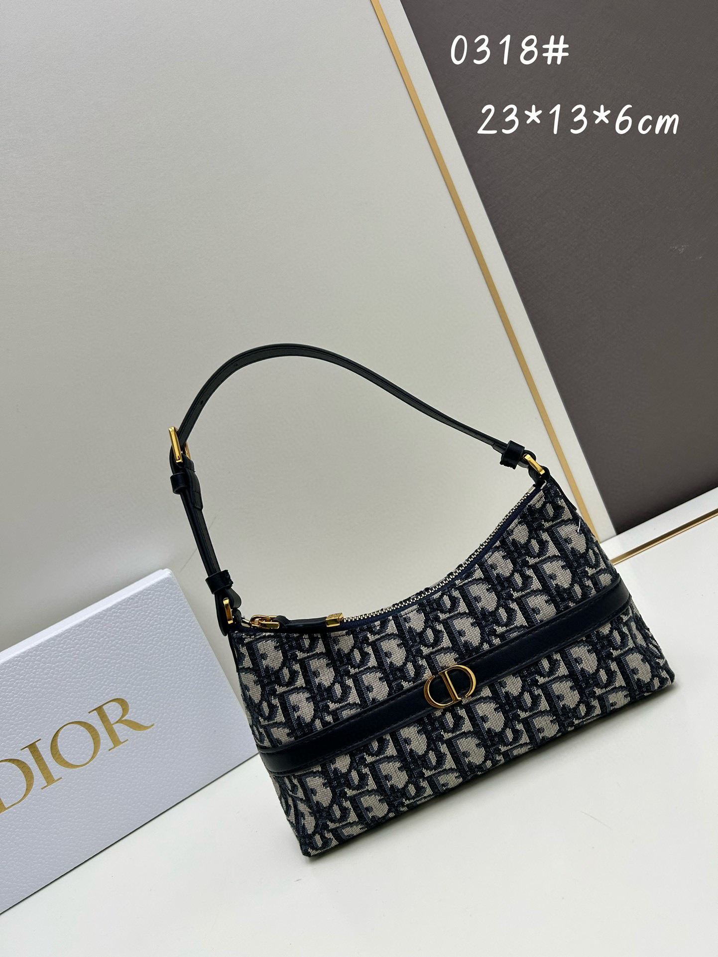 Dior oblique shoulder dumpling bag Dior - cnluxepick