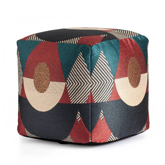 Martinique Indoor outdoor Pouf Anji Mountain