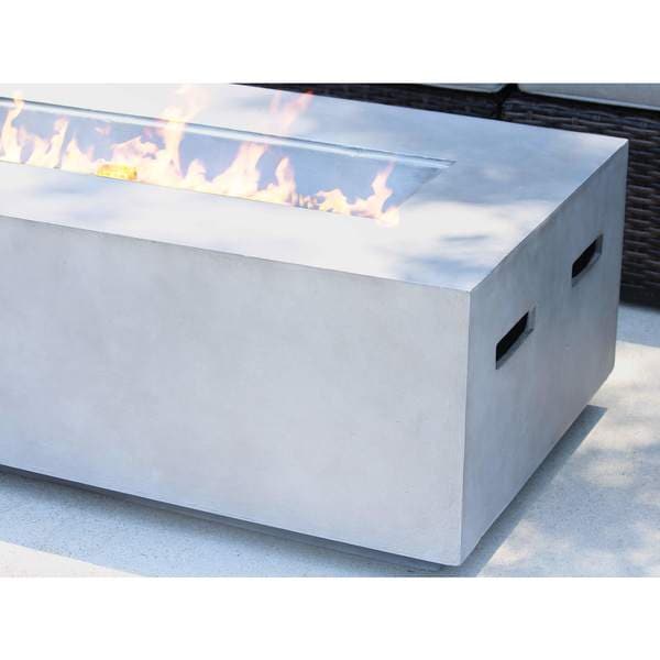 Living Source International Lucca 9piece Cup Table Fire Pit Sectional