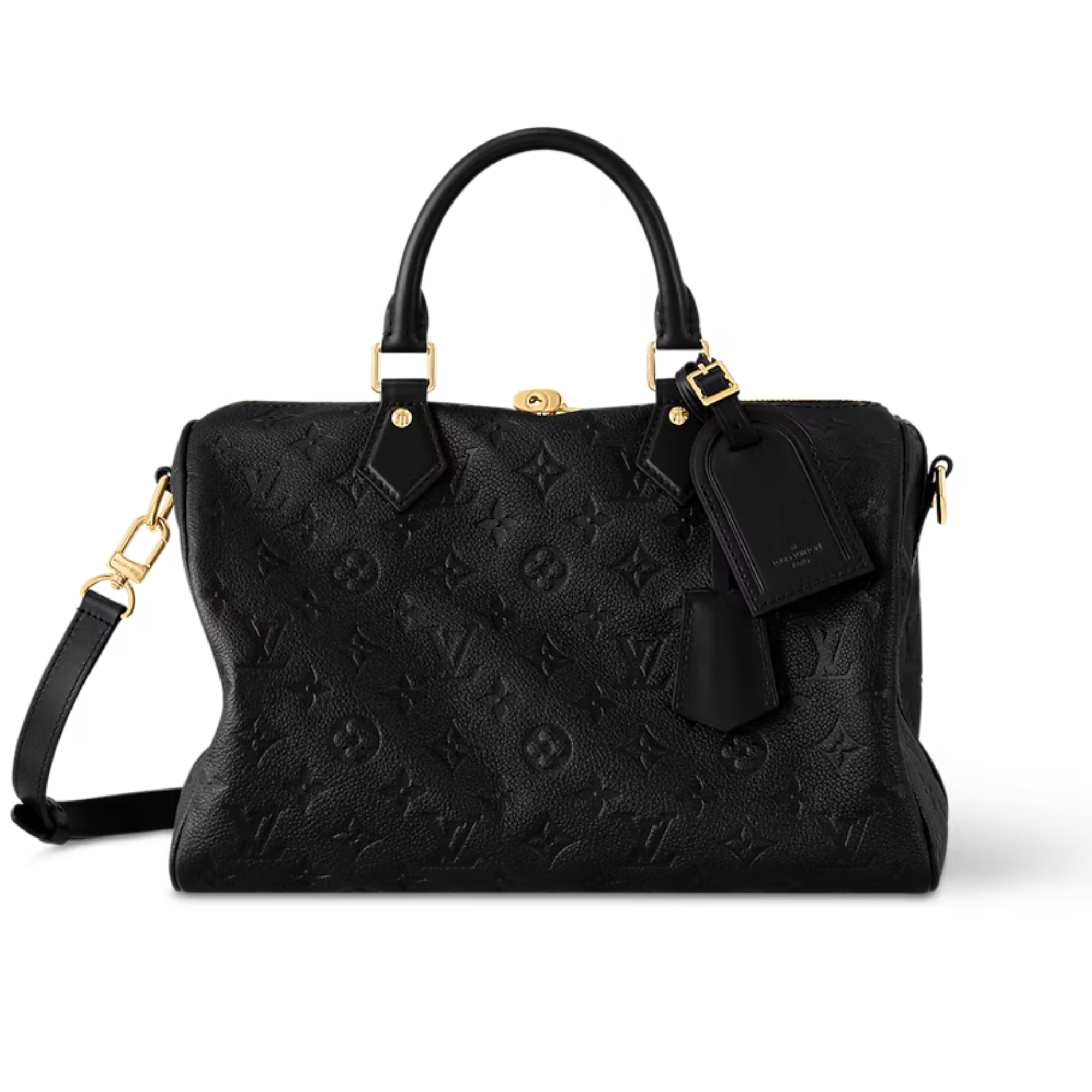 Louis Vuitton Speedy Soft 30 Monogram Empreinte Black 30cm M47186