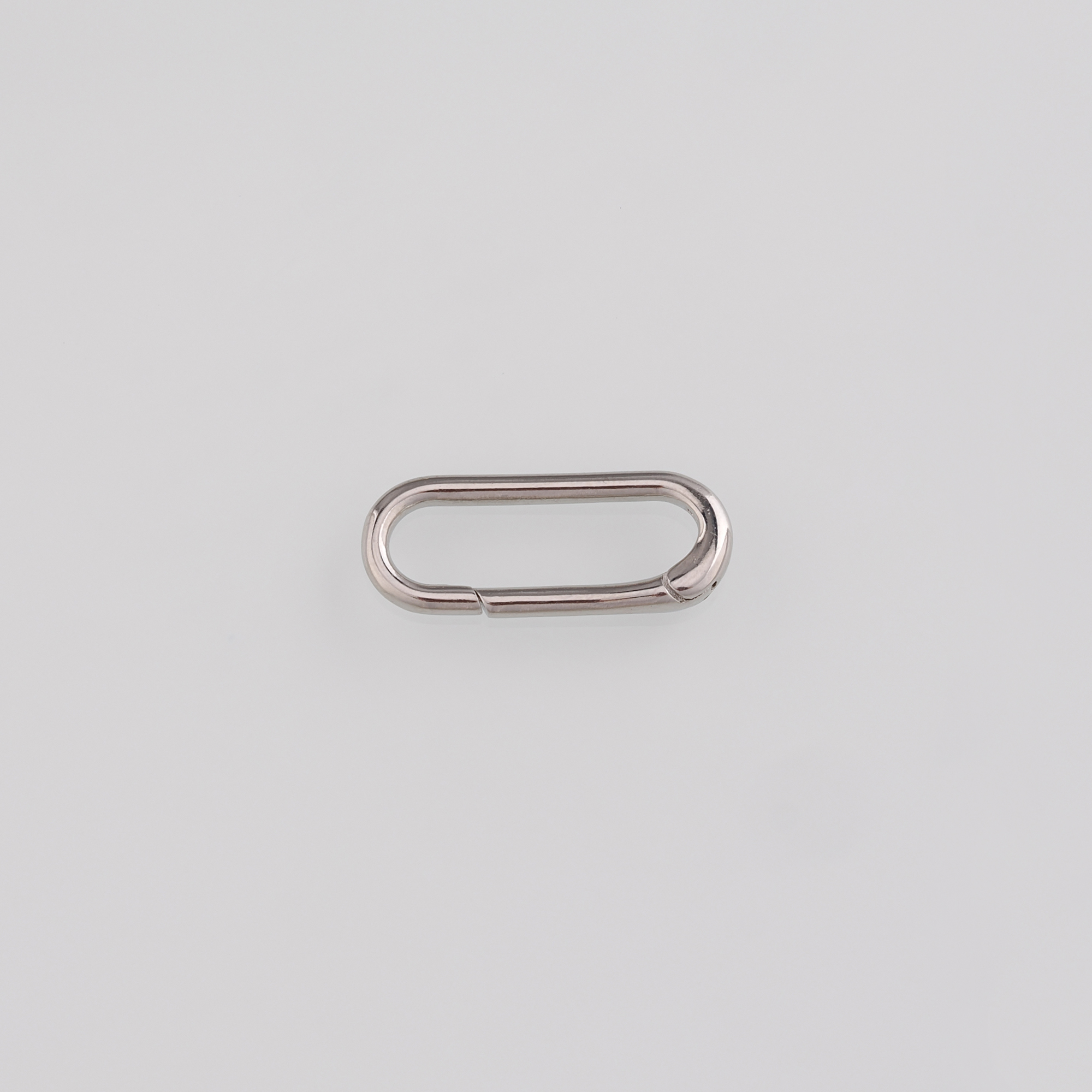 18K Gold Filled Oval Spring Clasp,Push Gate Buckle Bracelet Necklace for DIY Jewelry Finding Necklace Bracelet