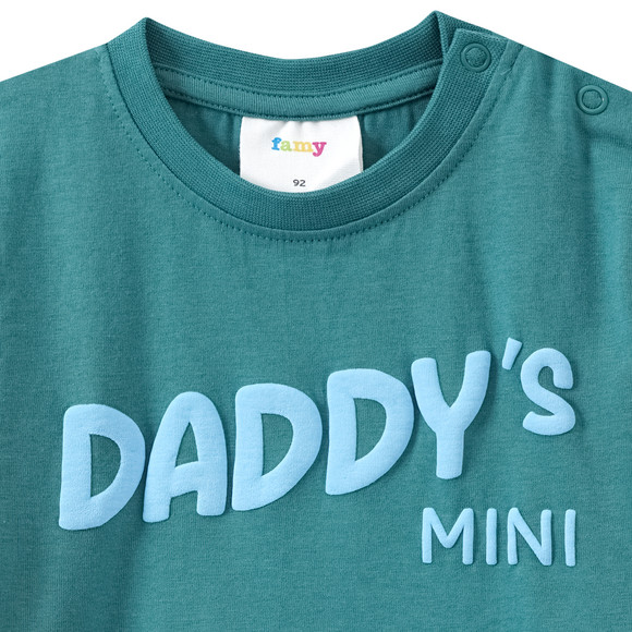 Famy Baby T-Shirt mit Message-Print