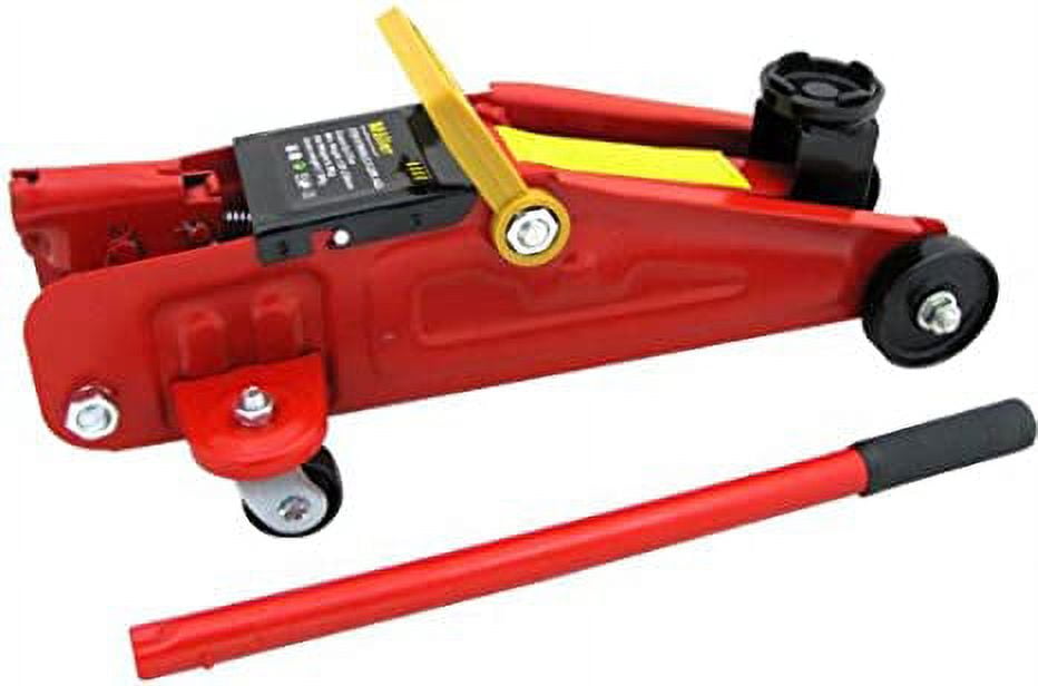 2 Ton Floor Jack Shop Jack Portable Car Jack Folding Hydraulic Floor Jack (Carry Case Included)