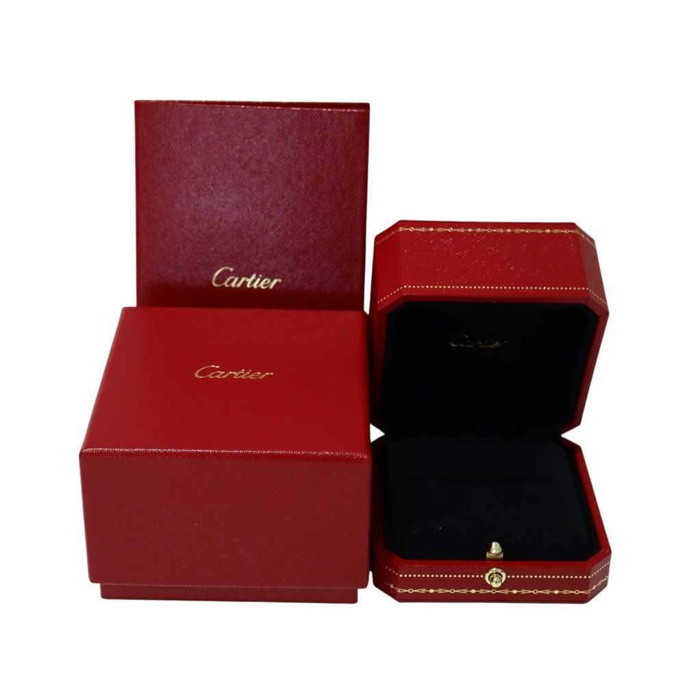 Cartier Love Pave Ring 18K White Gold Diamond B4218200