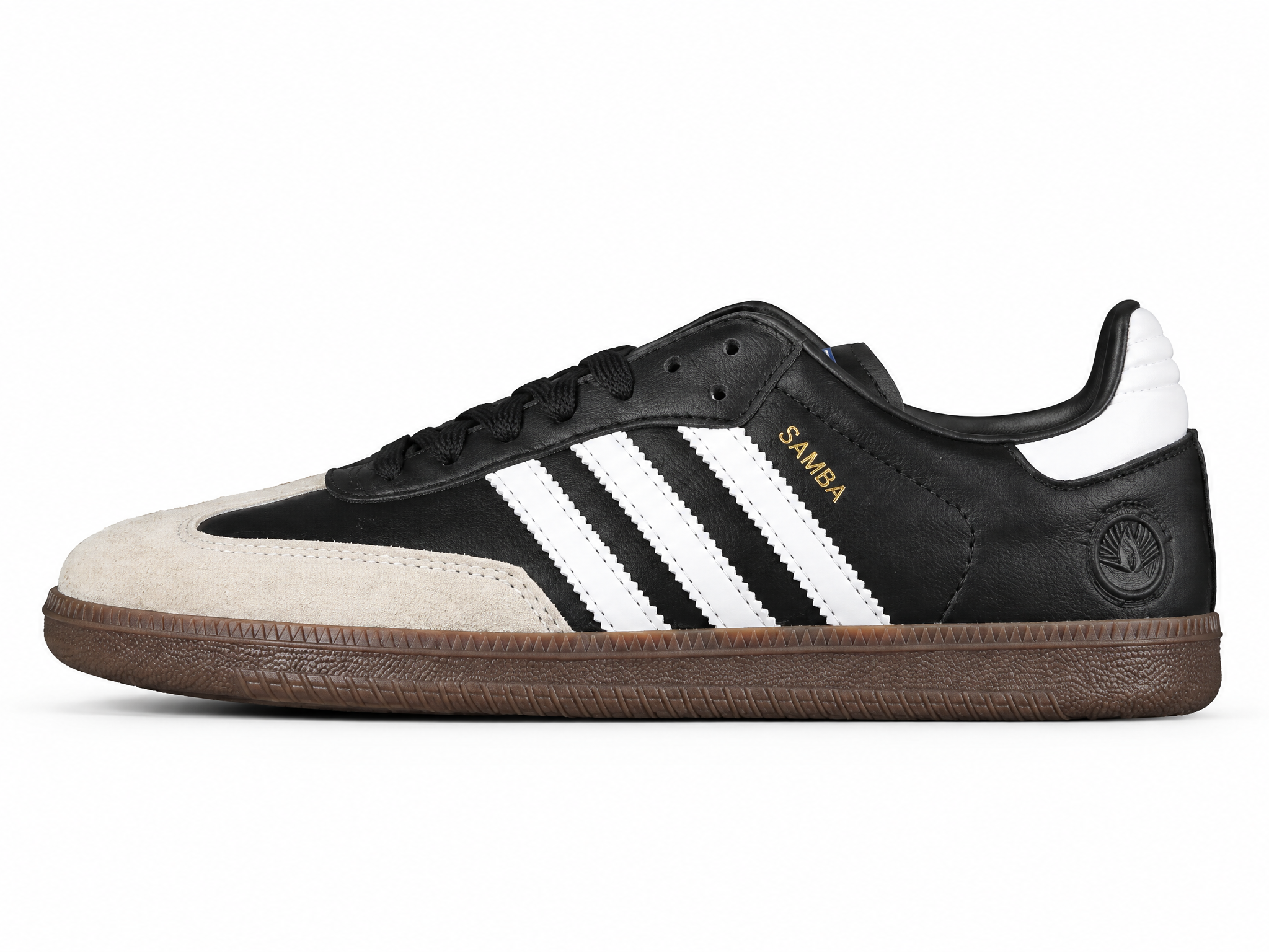 Adidas Samba Vegan Shoes Cloud White/Core Black/Gum FX9042