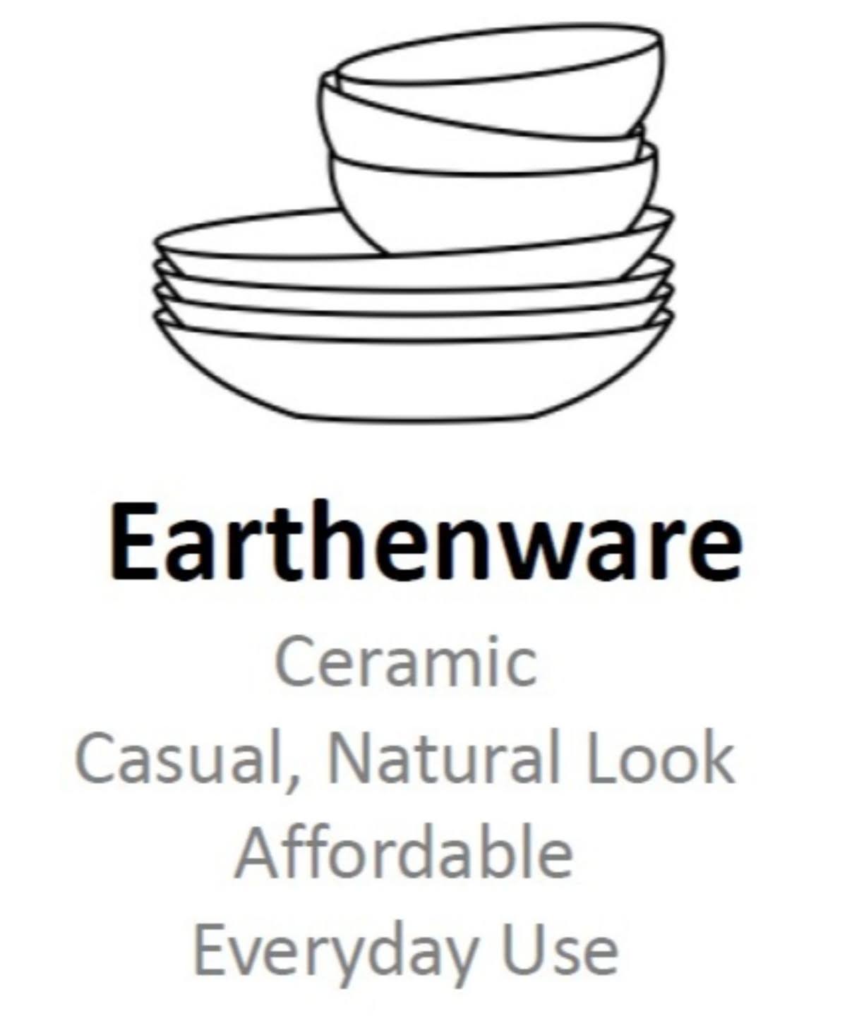 Viva by Vietri Fresh 3-Piece Place Setting - Natural