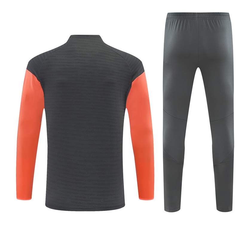 Adult/ Kids Bayern München Half Zipper Training Suit - Gray