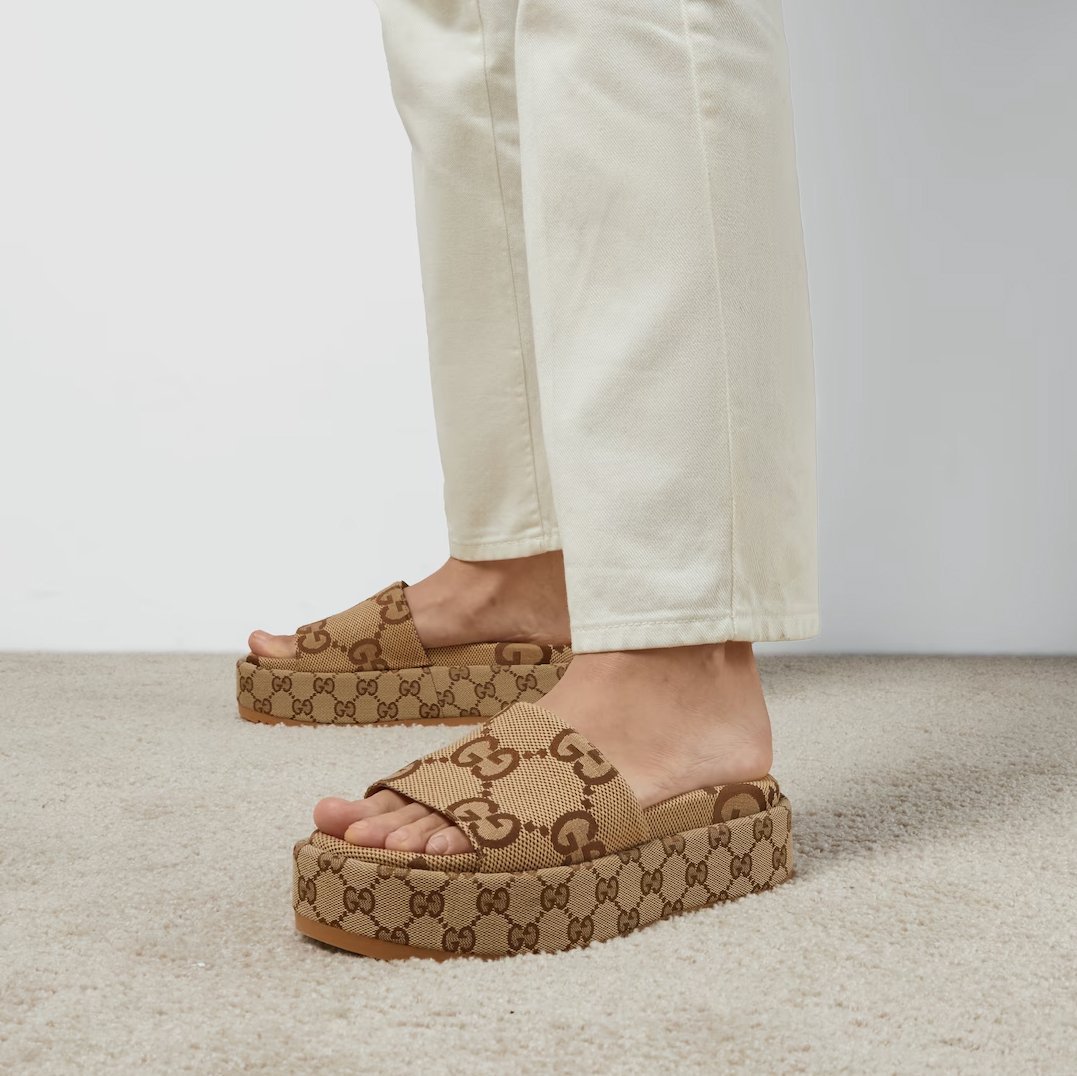 Gucci Platform Slide Sandals 623212