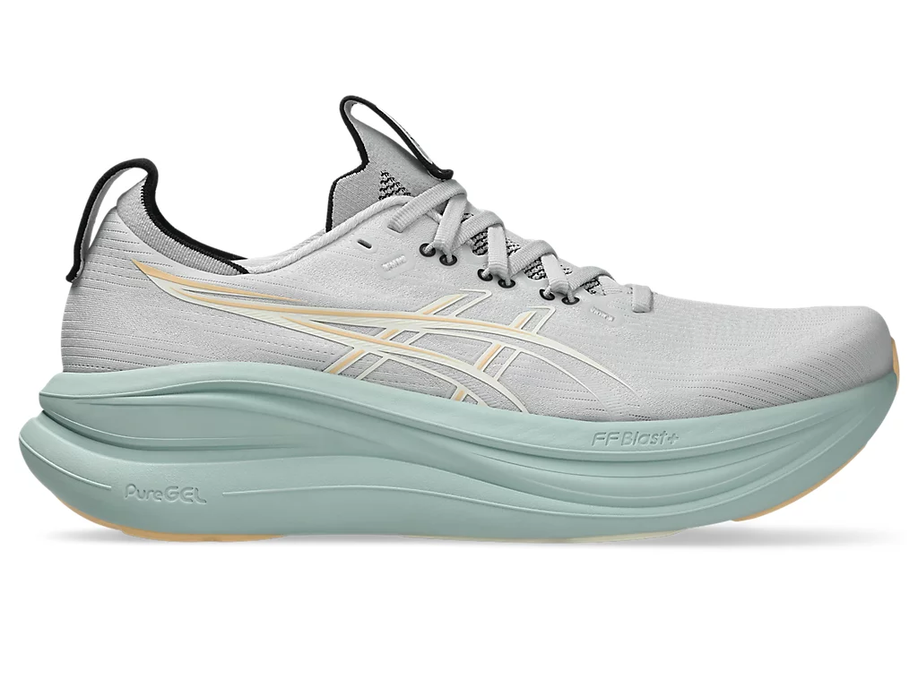 ASICS GEL-NIMBUS 28 Running Shoes CLOUD GREY/CREAM 1011C127-020