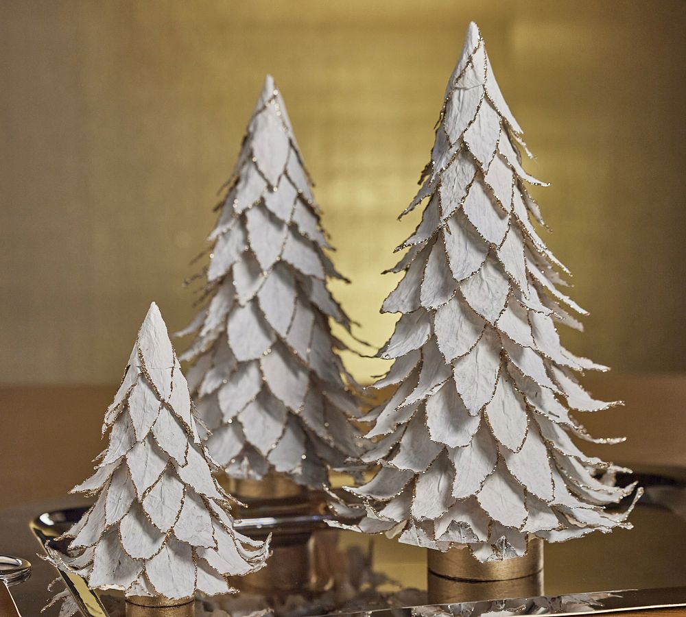 Artisan-Crafted Gilded Decorative Leaf Tree  sgtnighsdesigns