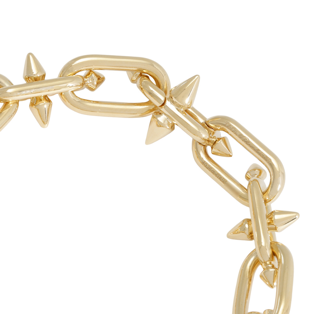 Tiffany & Co. Titan Bracelet 18K Yellow Gold Diamond 73470009