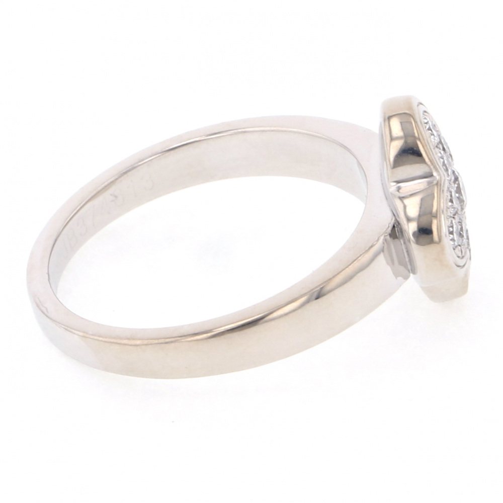 Van Cleef & Arpels Pure Alhambra Ring 18K White Gold Diamond