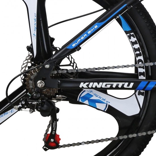 SL-G6 Mountain Bike 21 Speed 26 Inches 3-Spoke Wheels Folding Bicycle