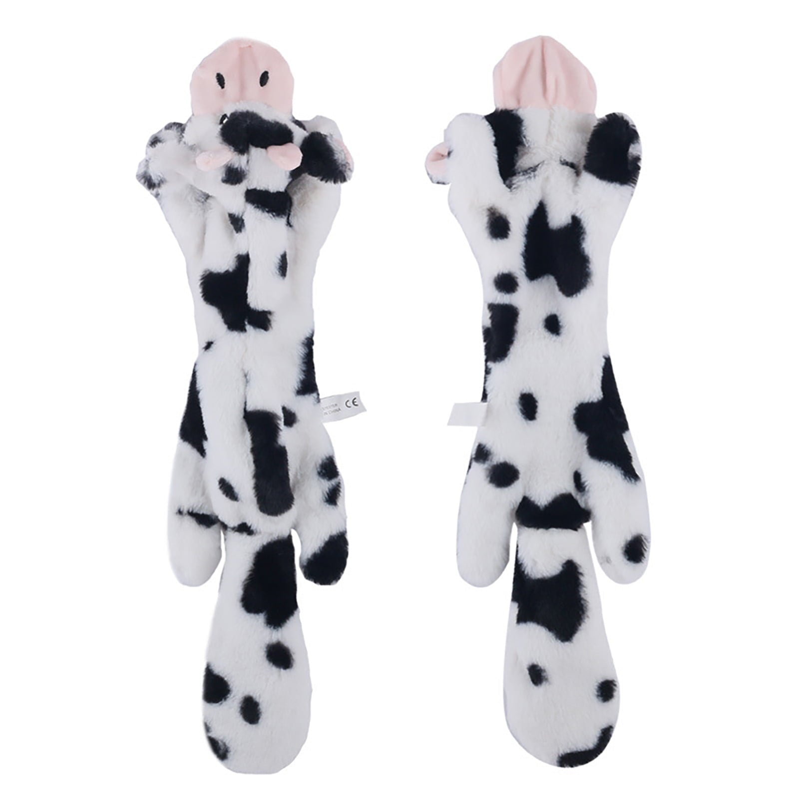 Oxodoi Deals Clearance Dog Squeaky Toys, No Stuffing Plush Chew Toy for Small Medium Dogs Puppy Aggressive Chewers Large Breed, 1 Pack Cute Animals