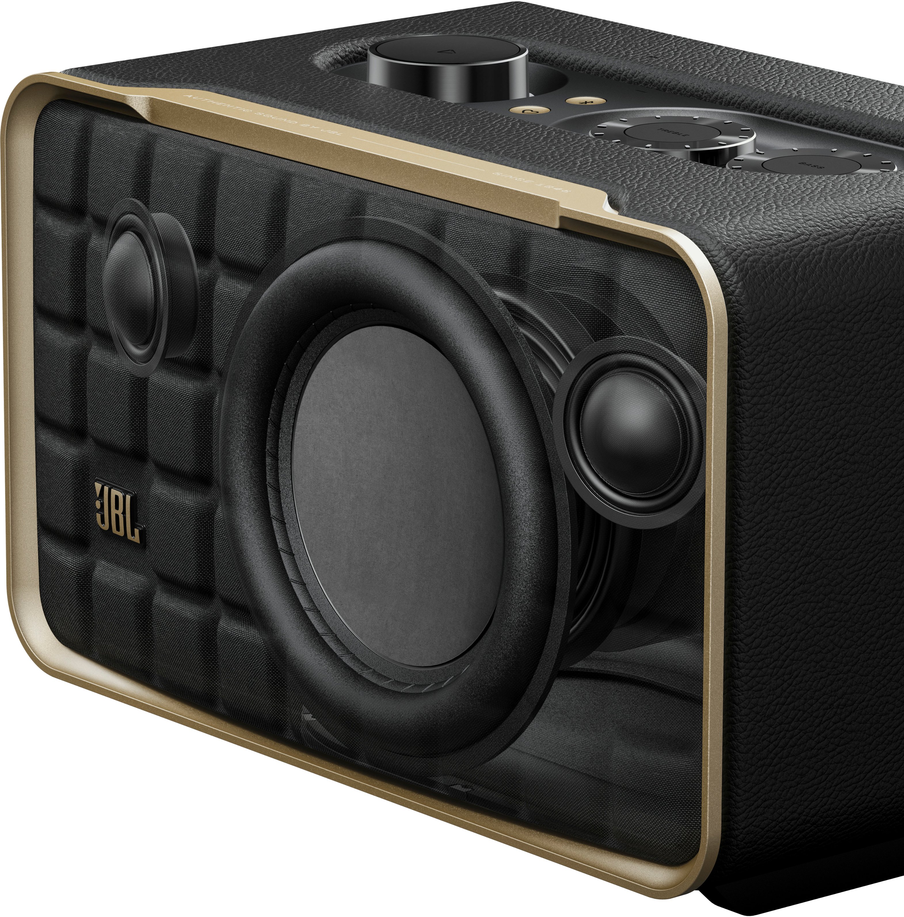 JBL - Authentics 200 Smart Home Speaker - Black